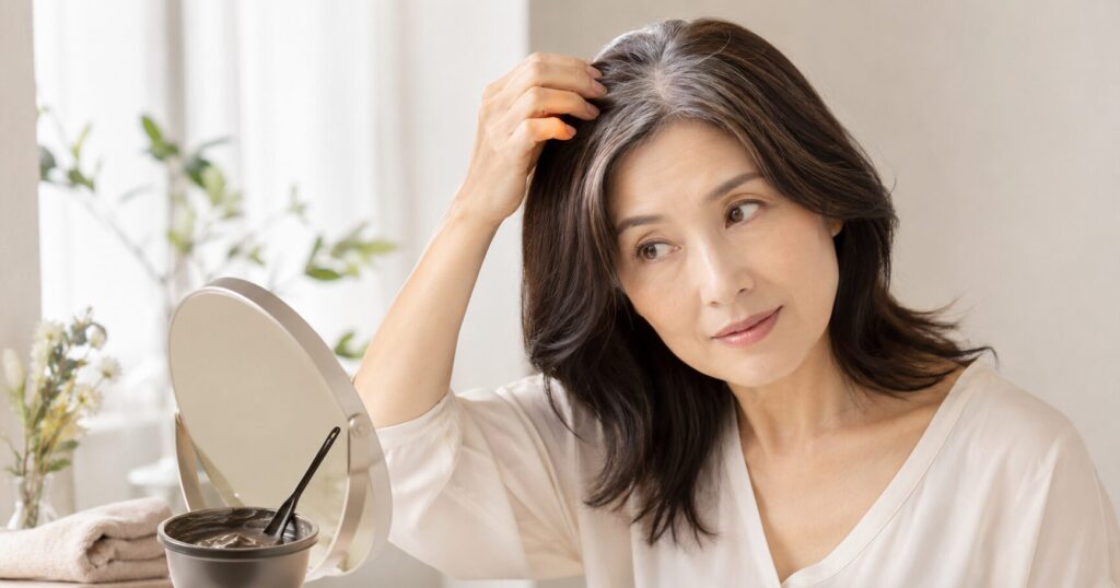白髪染めトリートメントは本当に染まる？